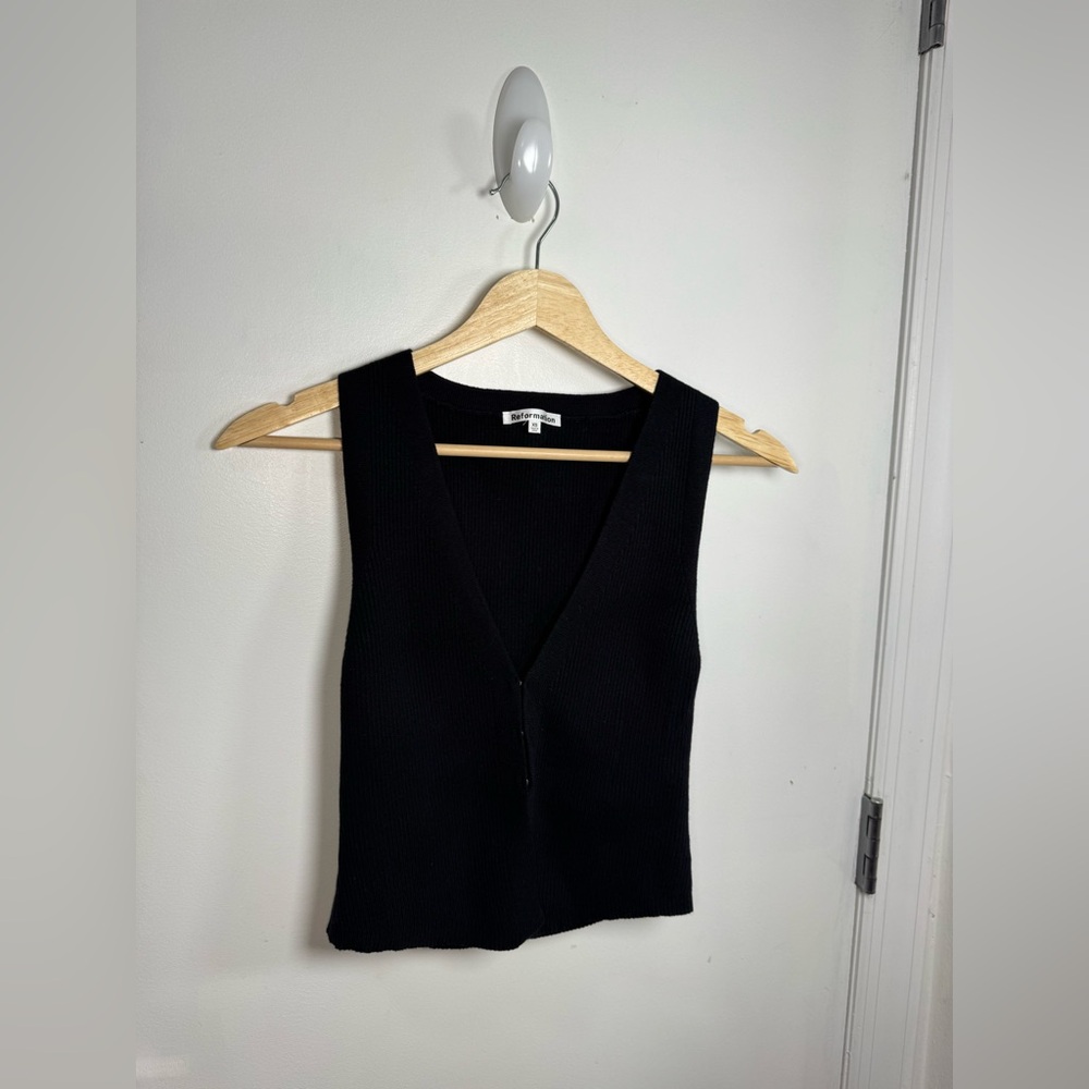 Reformation Myrtle sweater top - size m - Picture 8 of 9